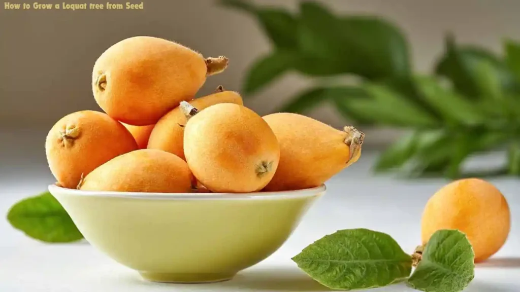 How to Grow a Loquat tree from Seed